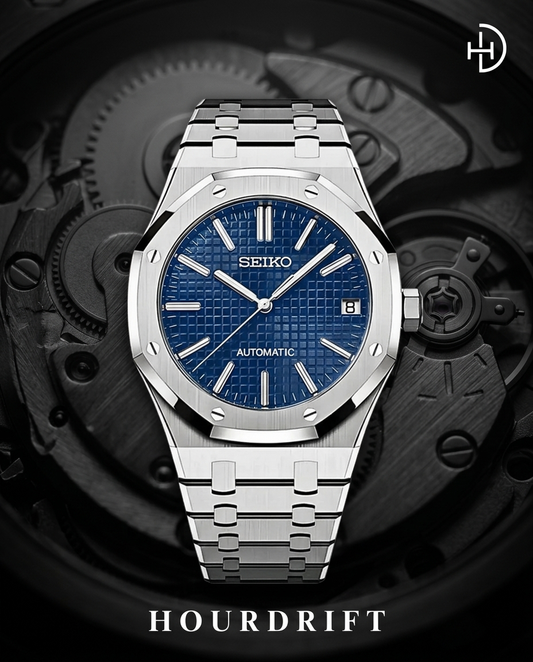 Seiko Mod Royal Oak Blue Automatic