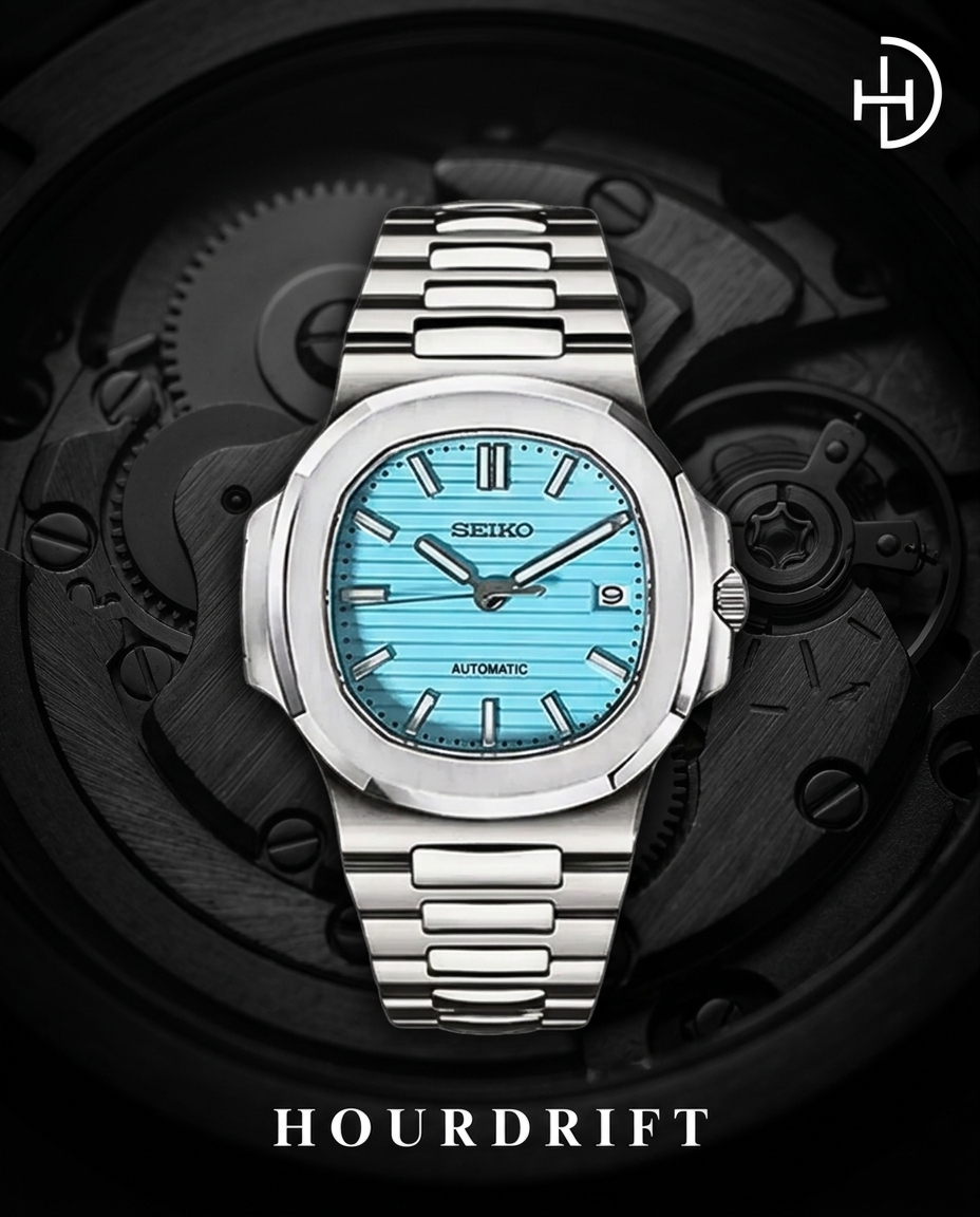 Seiko Mod Nautilus Tiffany Blue