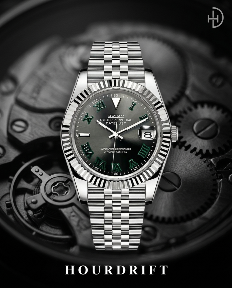 Seiko Mod Datejust Wimbledon