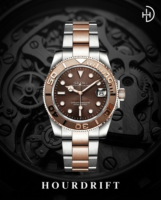 Seiko Mod Yachtmaster Rose
