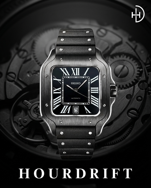 Seiko Mod Santos Black