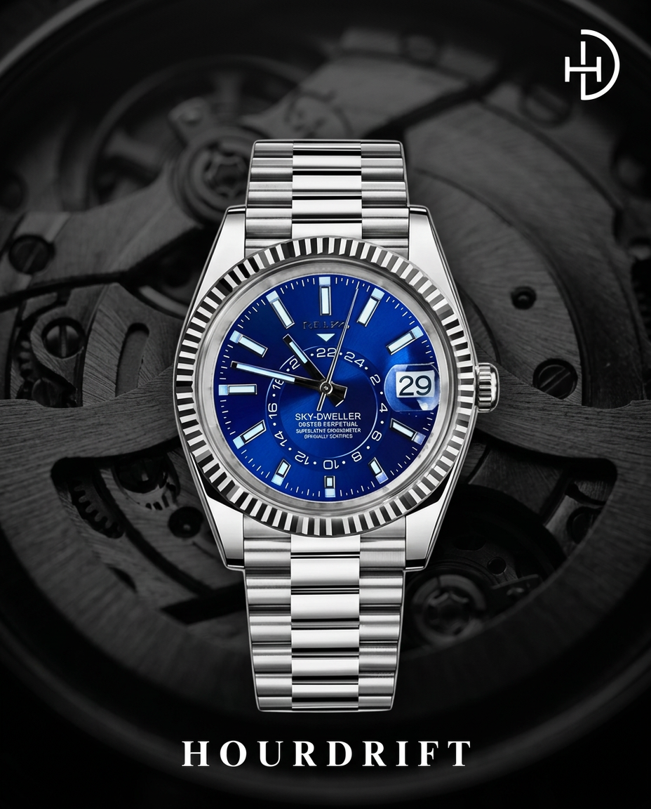 Seiko Mod Skydweller Blue Dial